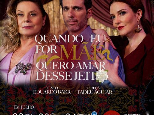 Comédia: “Quando Eu For Mãe Quero Amar Desse Jeito” - Sesc Palladium