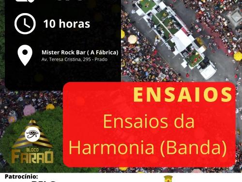 Ensaio do Bloco Faraó | Carnaval 2023