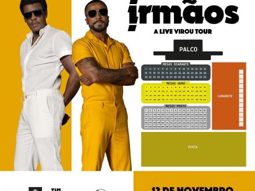 Show: Irmãos com Alexandre Pires e Seu Jorge - Expominas