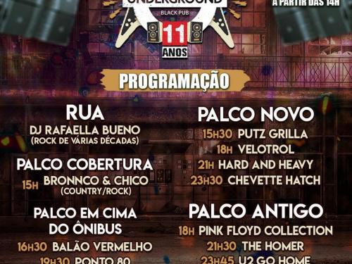 11 Anos - Underground Pub