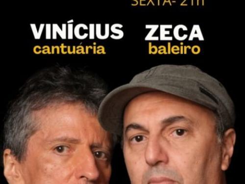 Show: Vinícius Cantuária e Zeca Baleiro