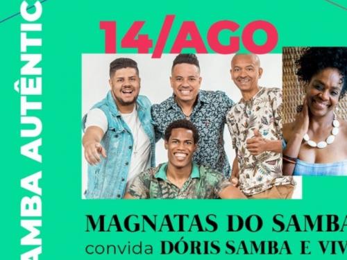 Show: "Samba Autêntico: Grupo Tradição, Magnatas do Samba convidam Doris, Vivi Amaral e Ana Proença" | A Autêntica