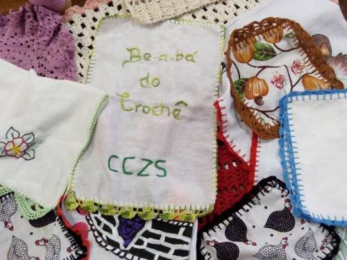 Beabá crochê no Centro Cultural Zilah Spósito