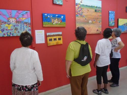Exposição no Centro Cultural Liberalino Alves de Oliveira 