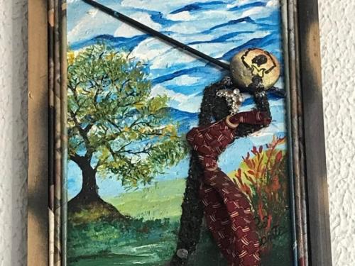 Exposição Faces Africanas no Centro Cultural Lindeia Regina 