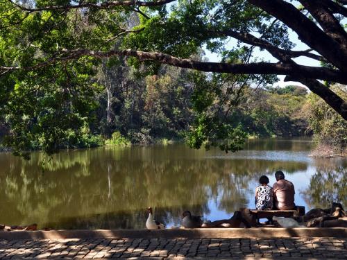 Paisagem do Centro de Referência da Cultura Popular e Tradicional Lagoa do Nado