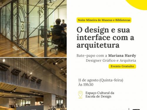 Bate papo: "O design e sua interface com a arquitetura com Mariana Hardy"