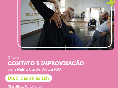 Terça da Dança - Oficina Contato e Improvisação com Nalini Cia de Dança (GO)