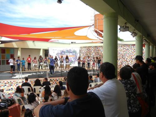 Atividade Batuque Centro Cultural do Betânia no Centro Cultural Salgado Filho