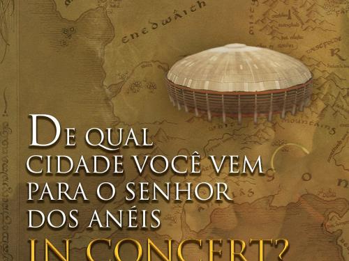 Espetáculo: O Senhor dos Anéis in Concert
