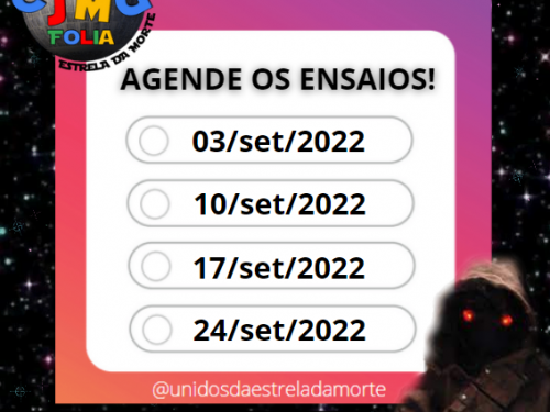 Ensaio do Bloco: "Unidos da Estrela da Morte" | Carnaval 2023