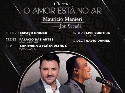 Show: Maurício Manieri convida Jon Secada