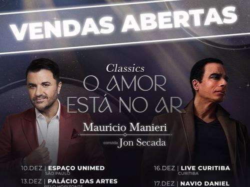 Show: Maurício Manieri convida Jon Secada