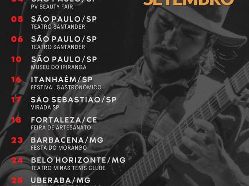 Show: "Gabriel Sater - Quando for a hora" | Centro Cultural Unimed BH Minas