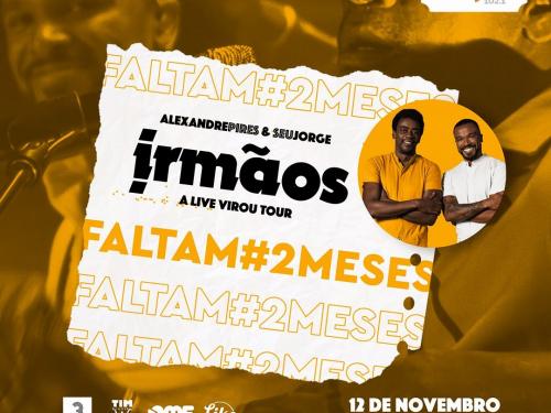 Show: "Irmãos" com Alexandre Pires e Seu Jorge - Expominas