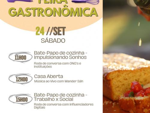 Feira Gastronômica: "Inauguração Comida que Abraça"