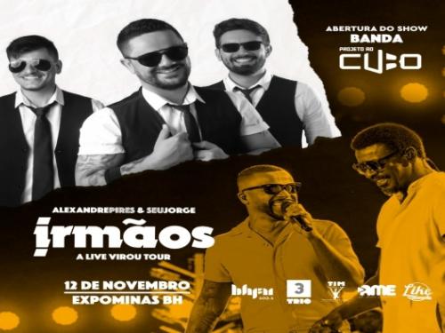 Show: "Irmãos" com Alexandre Pires e Seu Jorge - Expominas