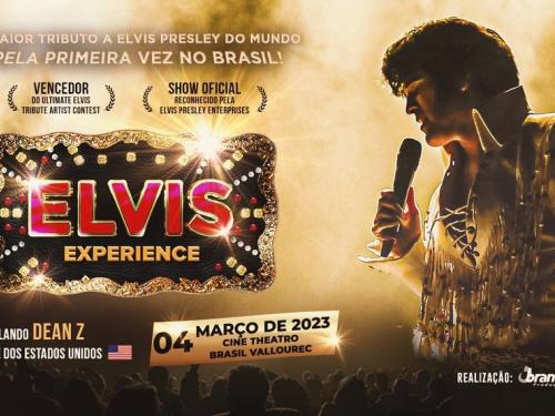 Show: Elvis Experience com Dean Z | Cine Theatro Brasil Vallourec