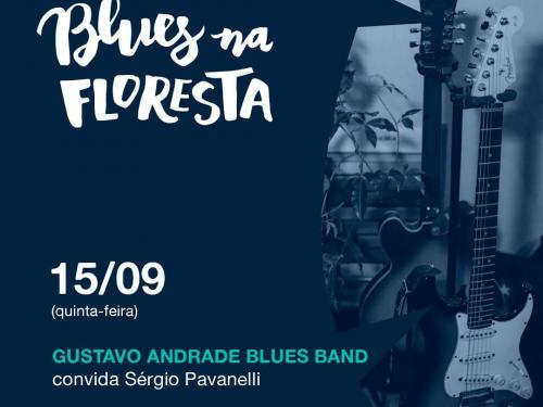 Show: "Blues na Floresta- Gustavo Andrade Blues band convida Sérgio Pavanelli" | Amadoria