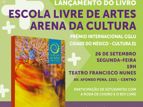 Lançamento do Livro - Escola Livre de Artes Arena da Cultura