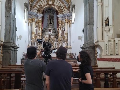 Filmagem Igreja em Mariana 
