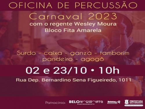 Ensaio e Oficina - Bloco Fita Amarela