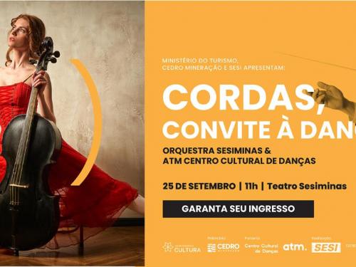 CORDAS, CONVITE À DANÇA | Centro Cultural SESIMINAS