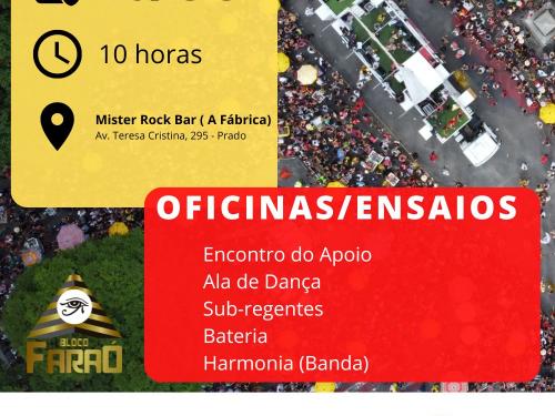 Oficinas - Bloco Faraó