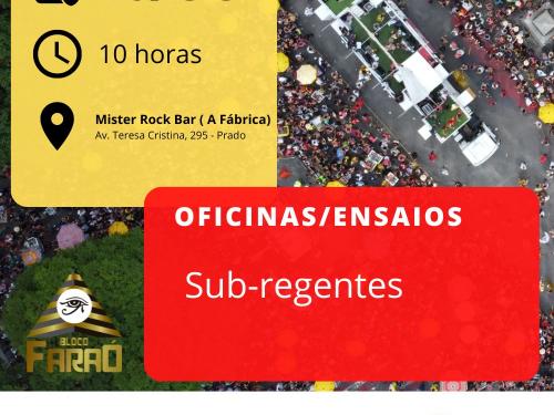 Oficinas - Bloco Faraó