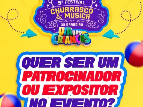 5º Festival de Churrasco & Música do Barreiro 