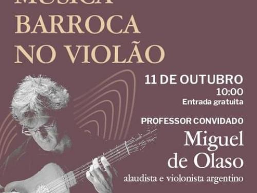 Concerto de Violão com Miguel de Olaso - Projeto "Segunda Musical"