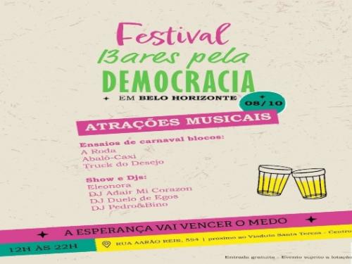  1ª Edição: Festival Bares pela Democracia