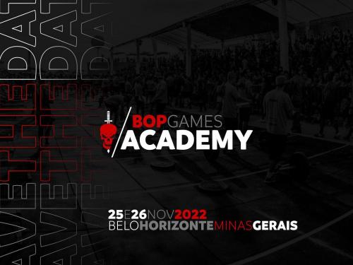 1° Seminário Nacional de Atletas de Alto Rendimento - BOP GAMES ACADEMY!