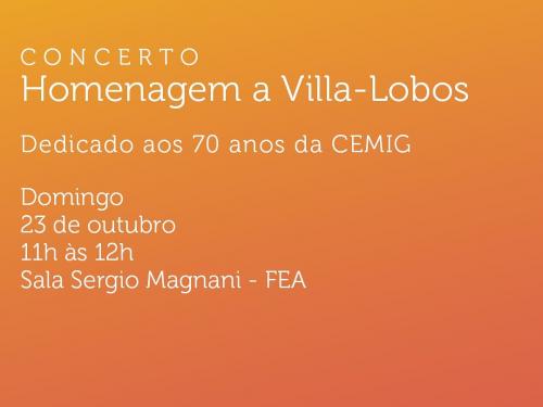 Homenagem à Villa Lobos - FEA BH