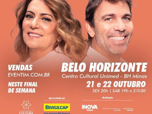 Espetáculo: "Duetos", com Patrycia Travassos e Marcelo Farias