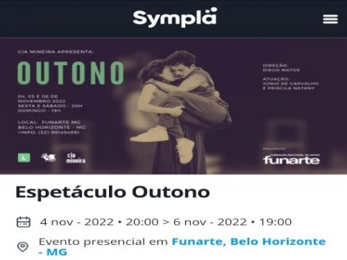 Espetáculo: "Outono" - Funarte