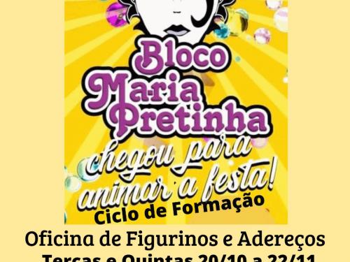 Ensaio aberto e Oficina - Bloco Maria Pretinha