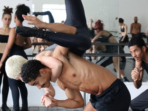 Ensaio para apresentação da 4ª Edição do Ballet Jovem Minas Gerais 