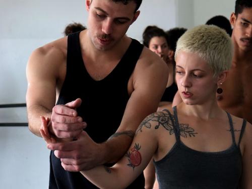 Ensaio para apresentação da 4ª Edição do Ballet Jovem Minas Gerais 