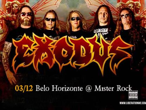 Show: Exodus "The Beatings Will Continue" Brazil Tour 2022