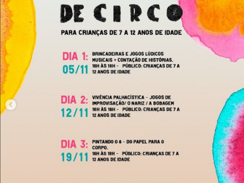 Oficina de Circo | Funarte