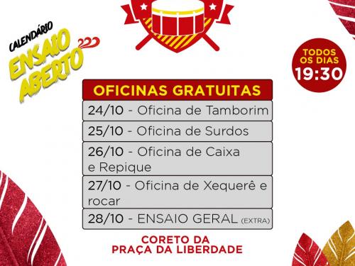 Ensaio aberto - Bloco Batuque Coletivo