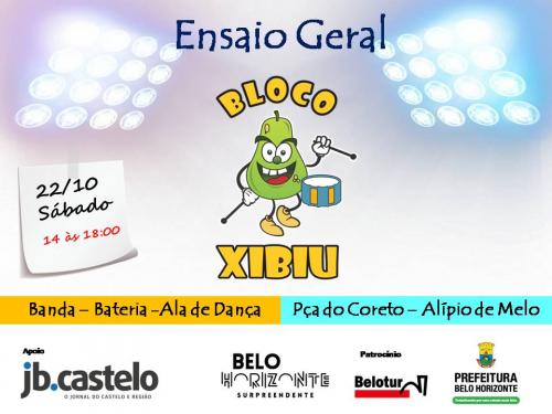 Ensaio Geral - Bloco Xibiu
