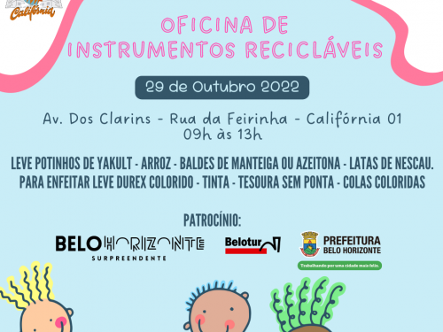 Oficinas - Bloco Garota eu vou pro Califórnia