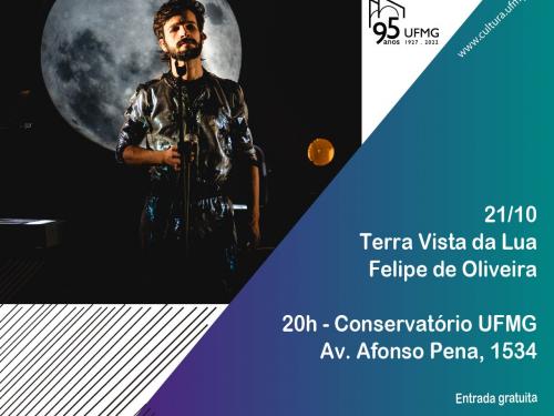 Show: Terra Vista da Lua com Felipe de Oliveira