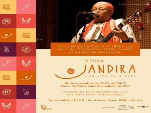 Exposição: "Dona Jandira: uma vida pela arte"