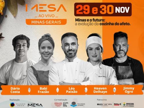 4ª Edição: "MESA ao Vivo Minas Gerais" 2023