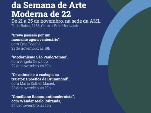  “AML no Centenário da Semana de Arte Moderna de 22”