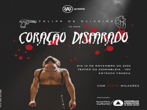 Show: "Coração Disparado" de Felipe Oliveira