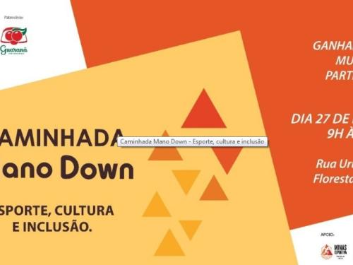 Caminhada Mano Down - Esporte, cultura e inclusão 